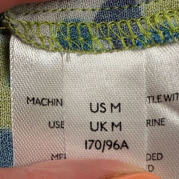 VERA FOR ANTHROPOLOGIE Valley Flutter-Sleeved Buttondown Women’s Size Medium - Picture 12 of 12